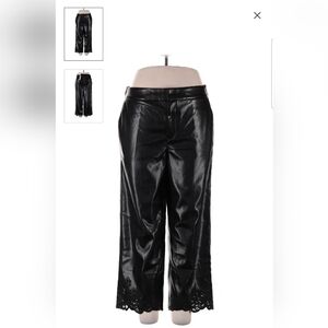 Chico's Faux Leather Pants